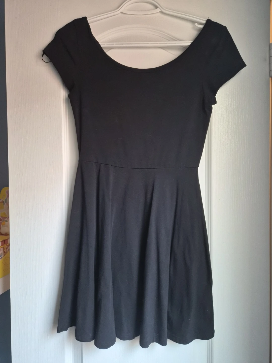 FOREVER21 Black skater dress