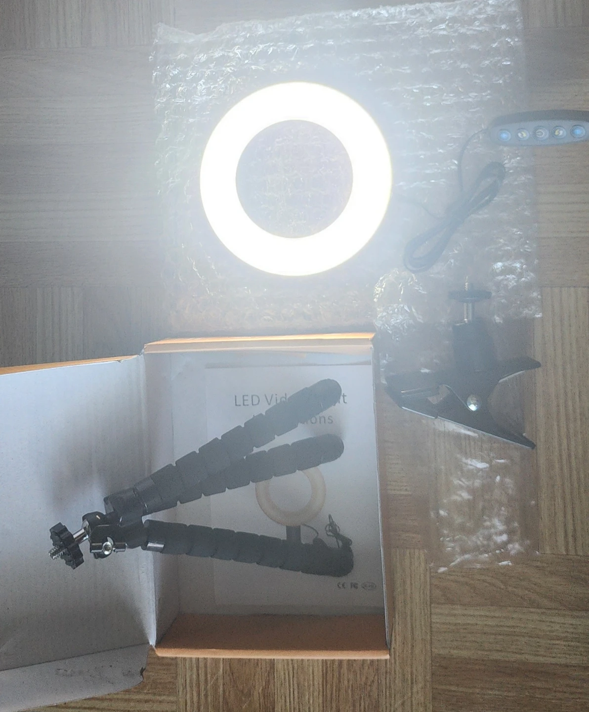 LED Ring Light Video Conference Lighting Kit - photo 2