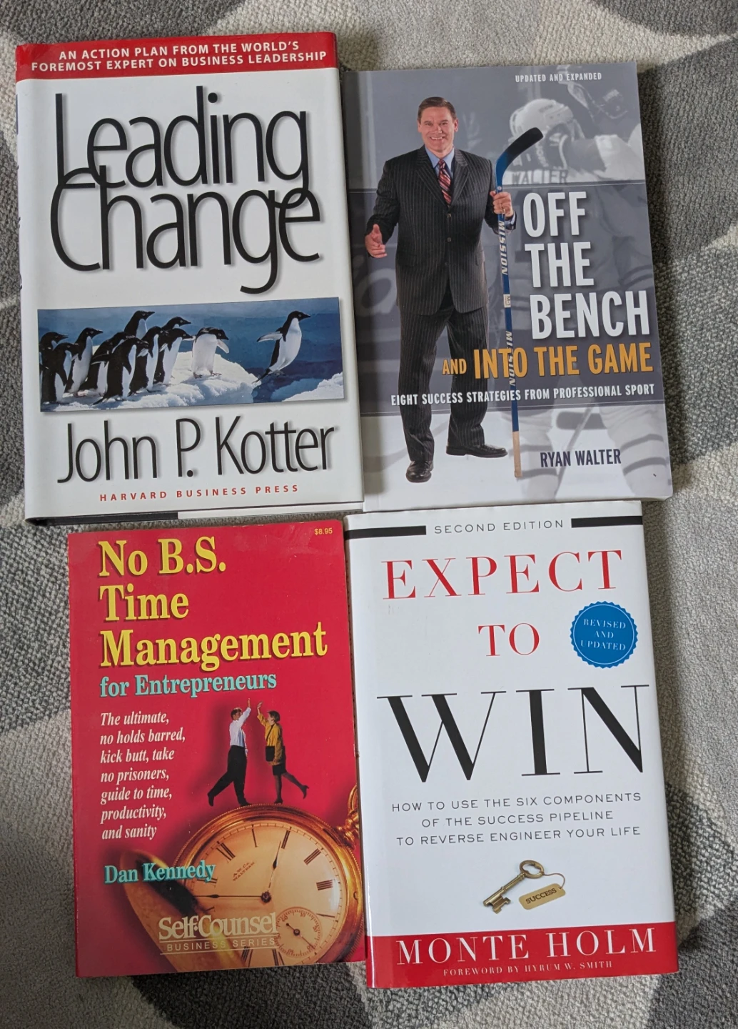 Set of 4 Business Books