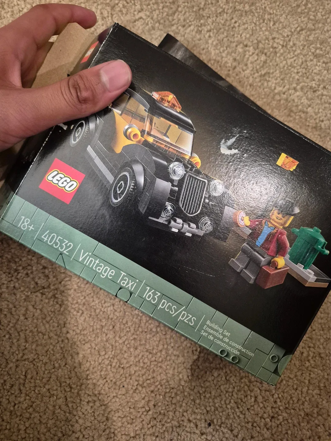 LEGO Vintage Taxi Set 40532 A lot of pieces are missing ! - photo 4
