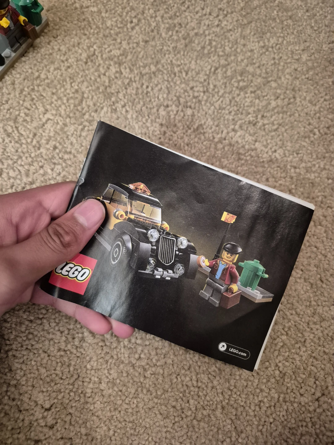 LEGO Vintage Taxi Set 40532 A lot of pieces are missing ! - photo 2