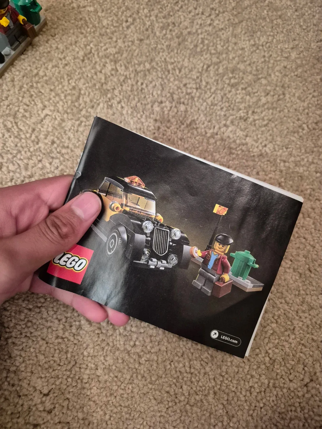 LEGO Vintage Taxi Set 40532 A lot of pieces are missing ! - photo 2