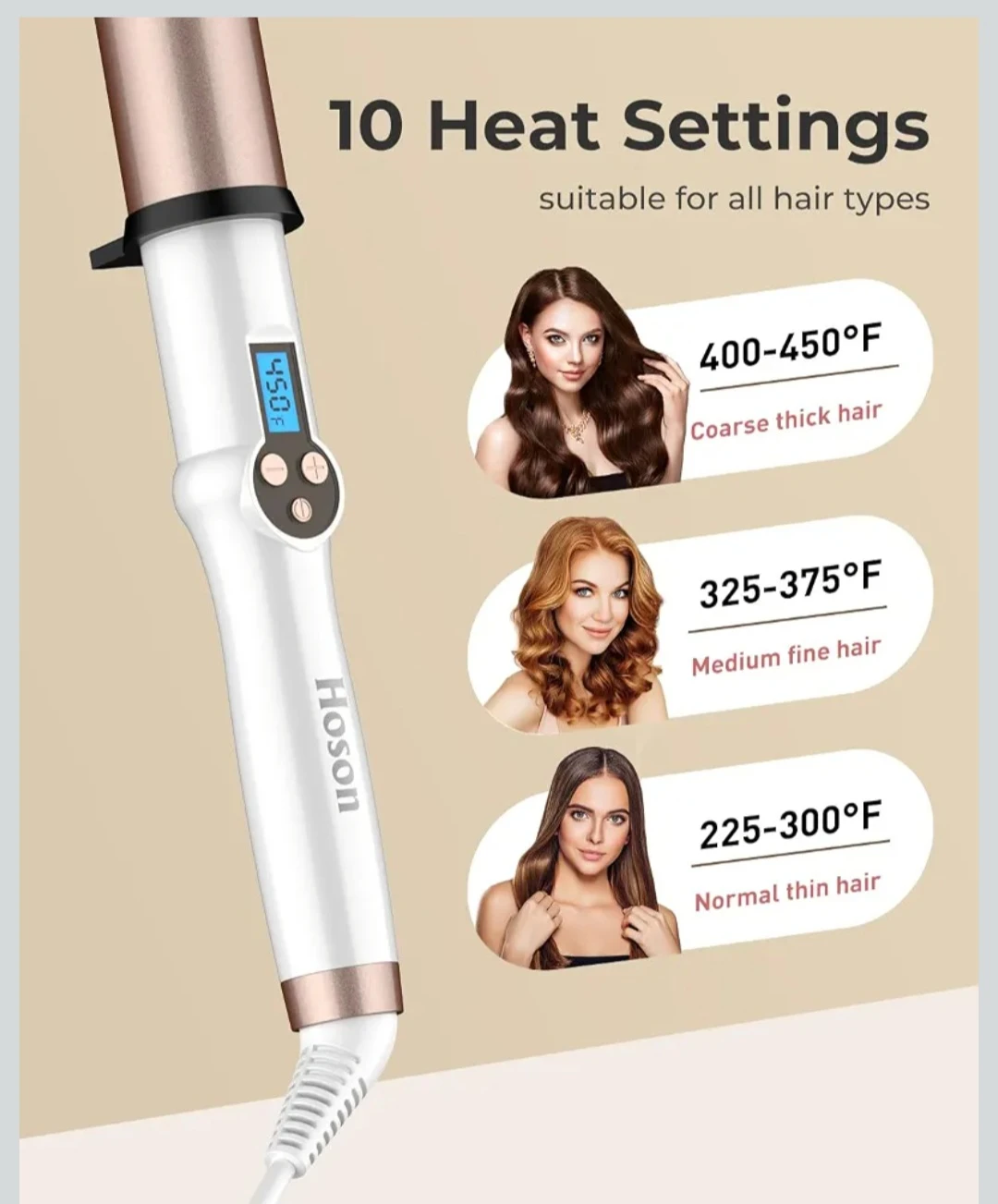Hoson Professional Hair Curler X8399