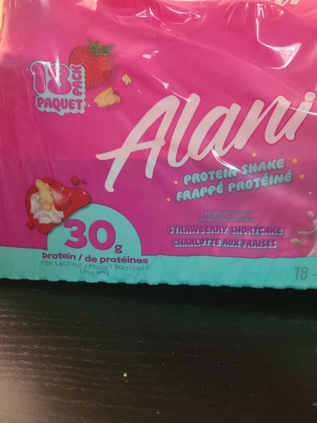 Alani Nutrition Protein Shake 18pk - Strawberry Shortcake