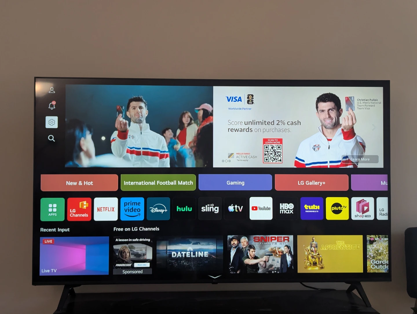 LG 65" TV 4K UHD LED LCD TV - photo 2