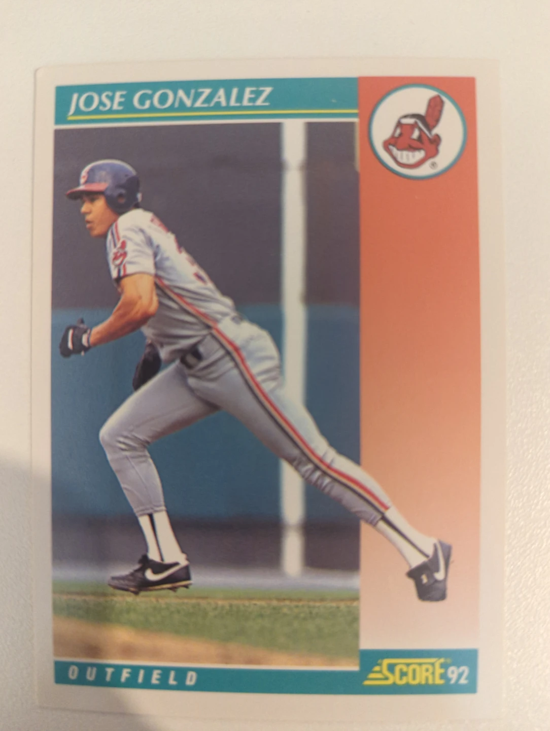 1992 Score Jose Gonzalez Baseball Card ⚽