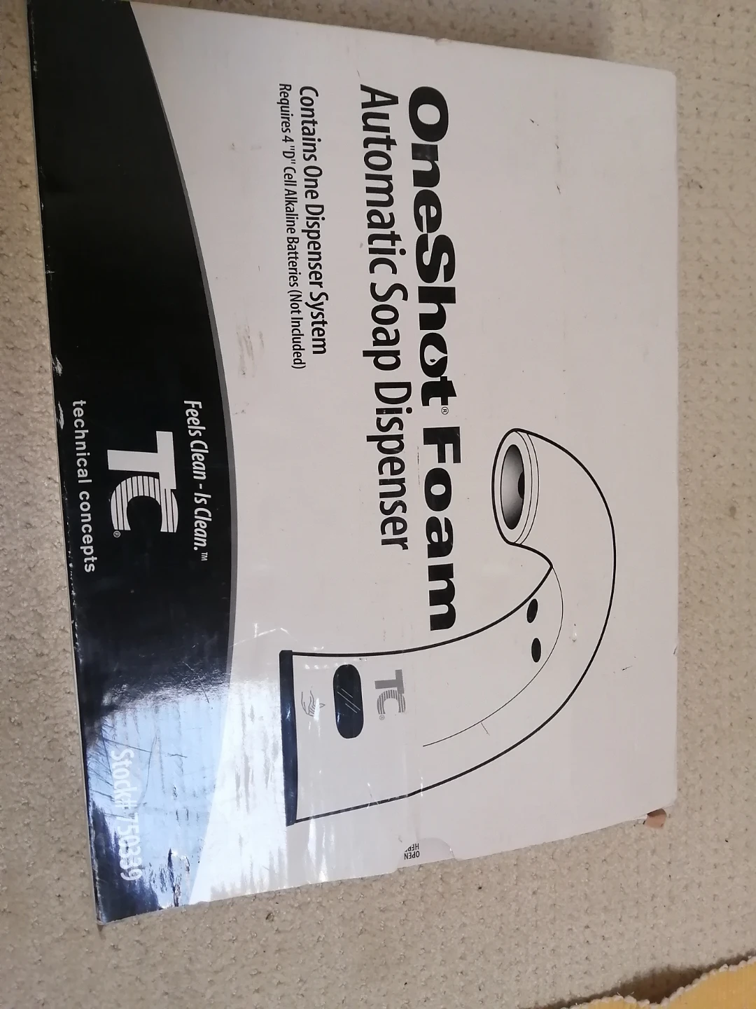 TC OneShot Foam Automatic Soap Dispenser