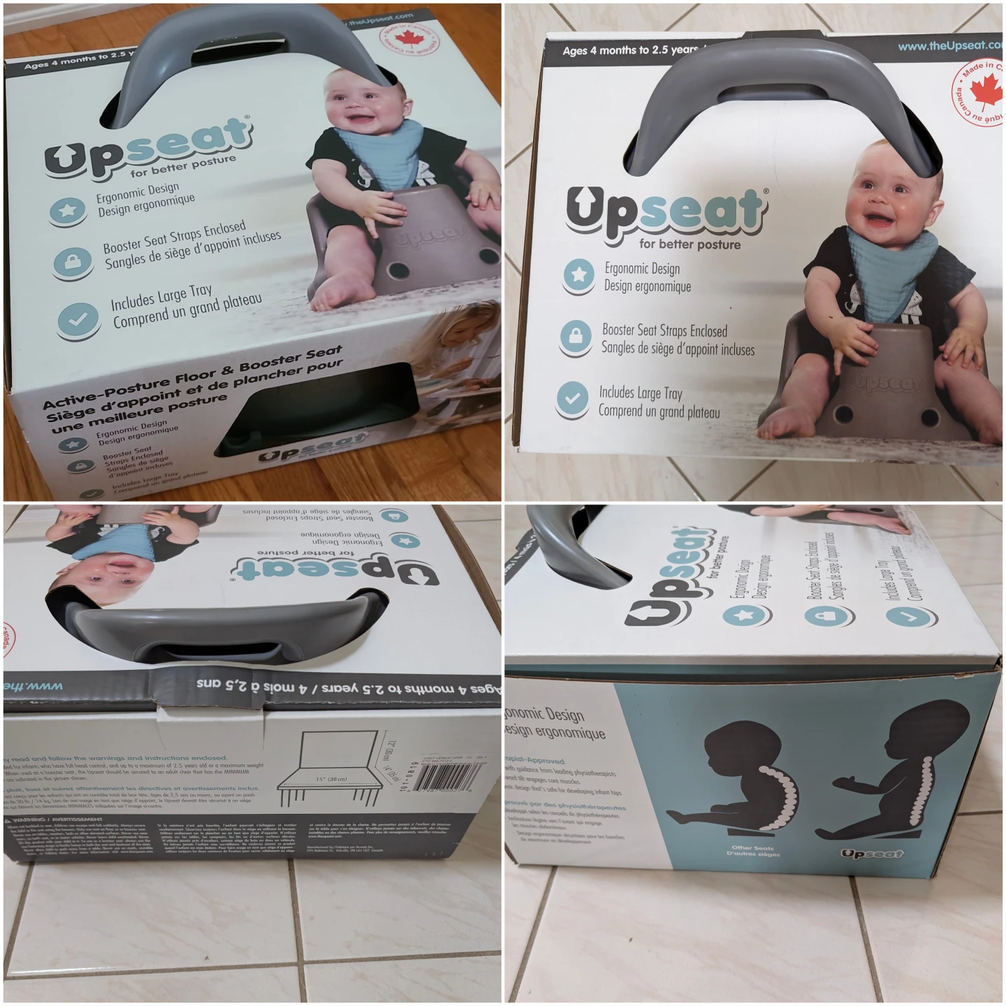 Upseat Booster Seat for Better Posture - photo 2