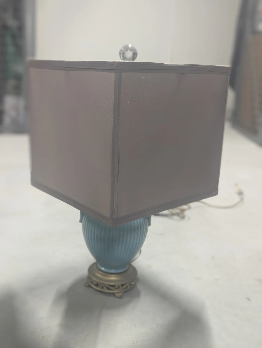 Royal Haeger Blue Lamp - Tested and Working. - photo 3