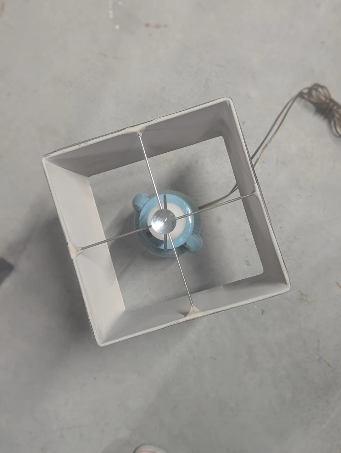 Royal Haeger Blue Lamp - Tested and Working. - photo 4