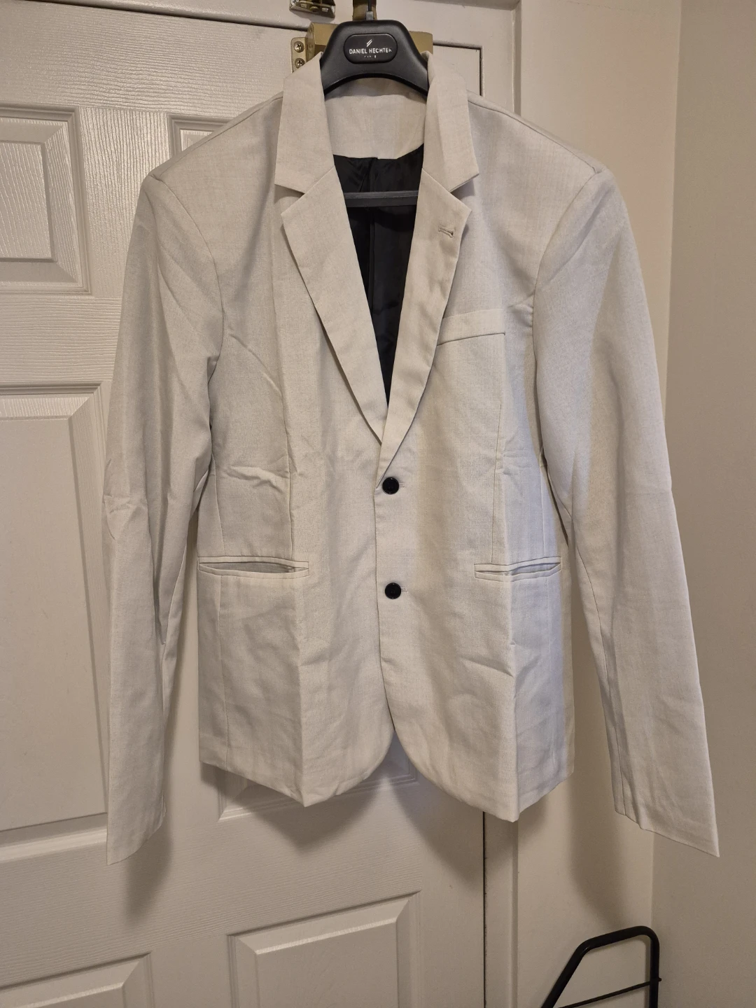 Men's Beige Blazer - Size 44 Reg ⚽️