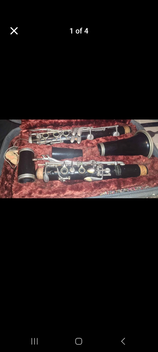 Vintage Clarinet in Case