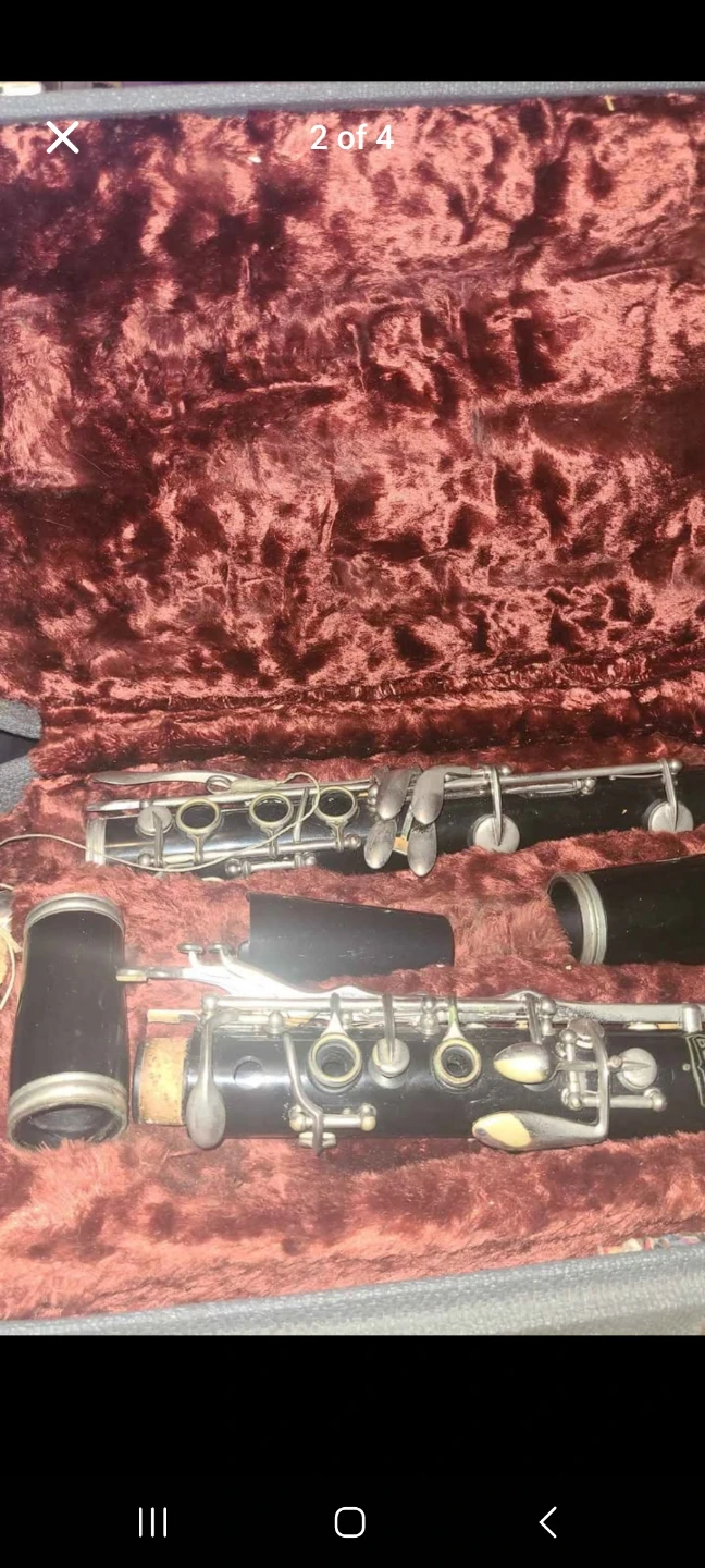 Vintage Clarinet in Case - photo 3