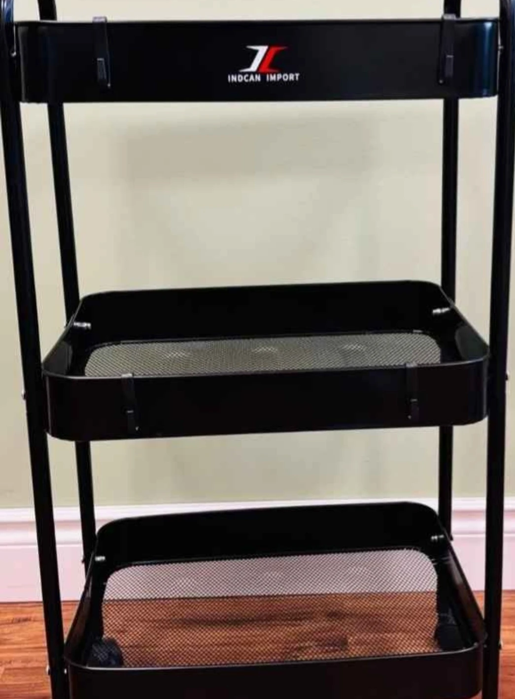 Storage trolley wth wheels