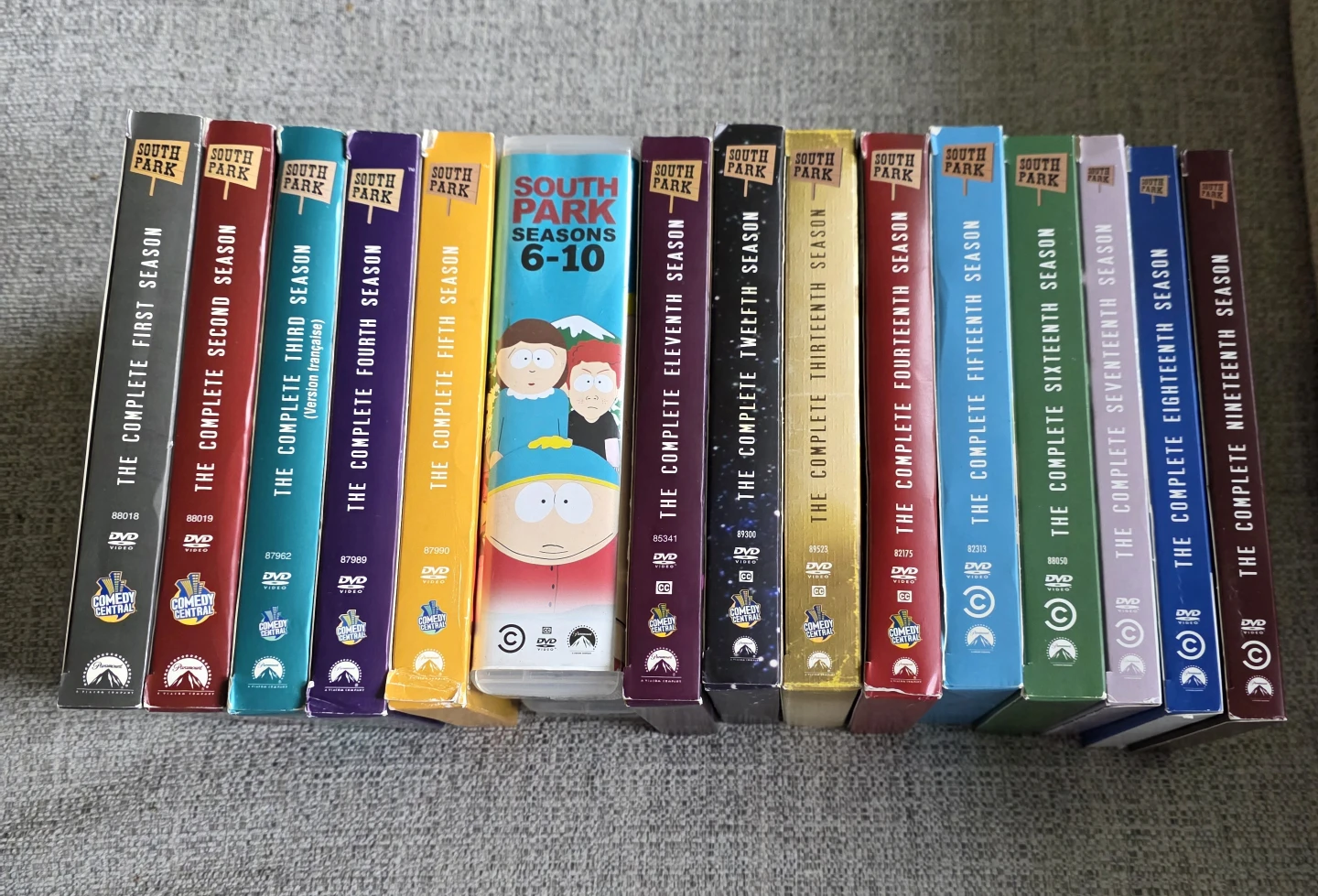 South Park seasons 1-19 DVD collection