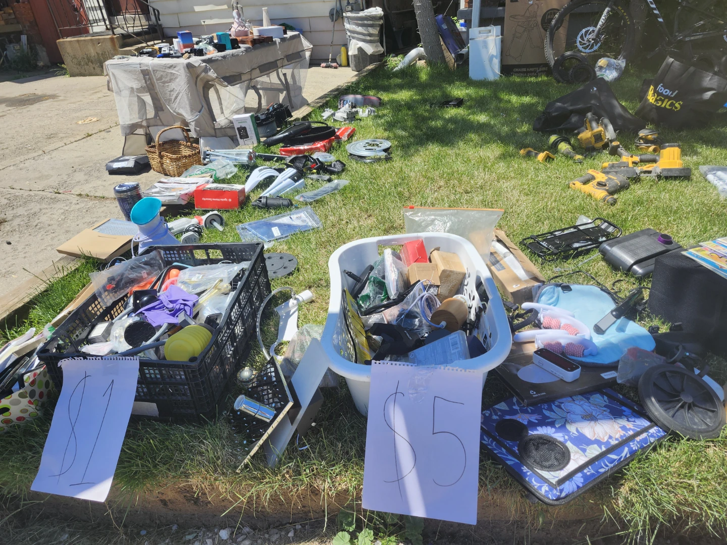 Assorted items and electronics