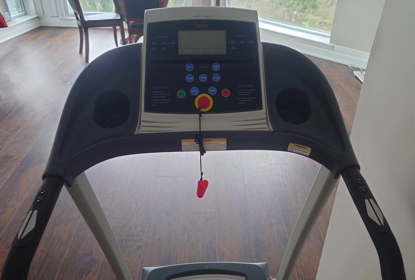 Sunny Health & Fitness Folding Treadmill -Great condition - photo 4