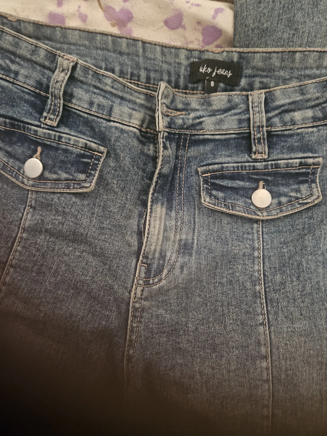 Uko Jeans Blue Denim Size 8