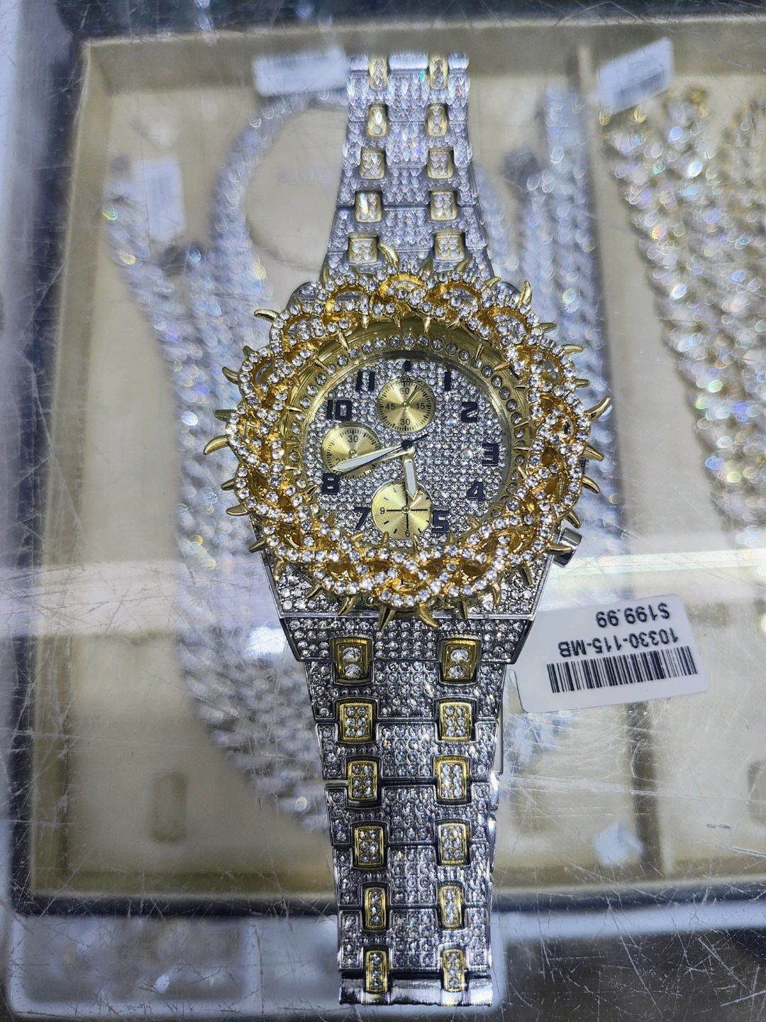 Men's Bling Watch