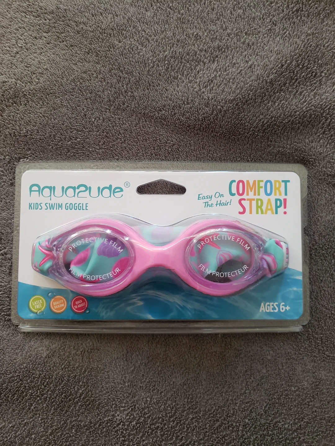 Aqua2ude Kids Swim Goggle - Ages 6+