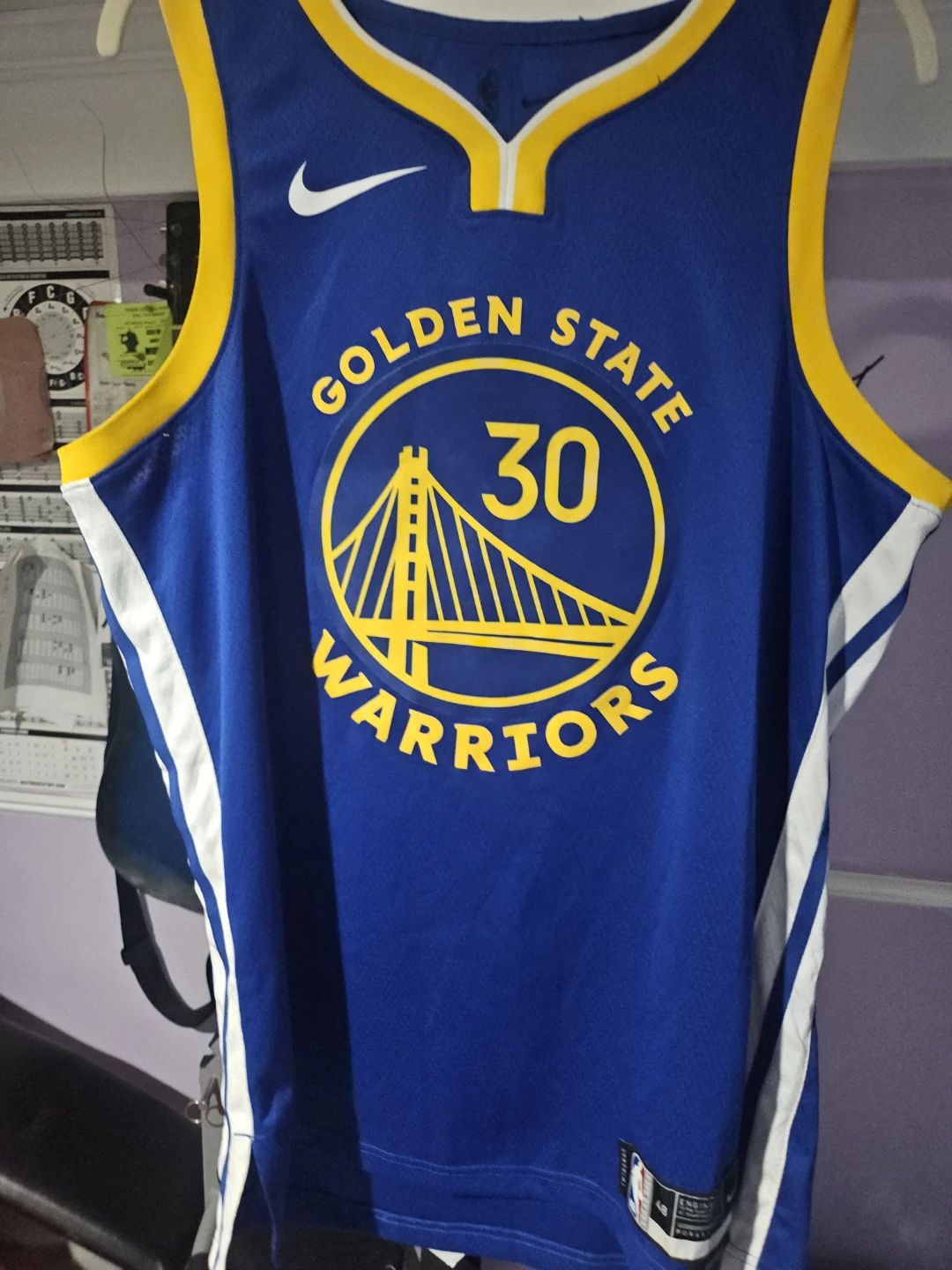 Golden State Warriors Curry #30 Basketball Jersey
