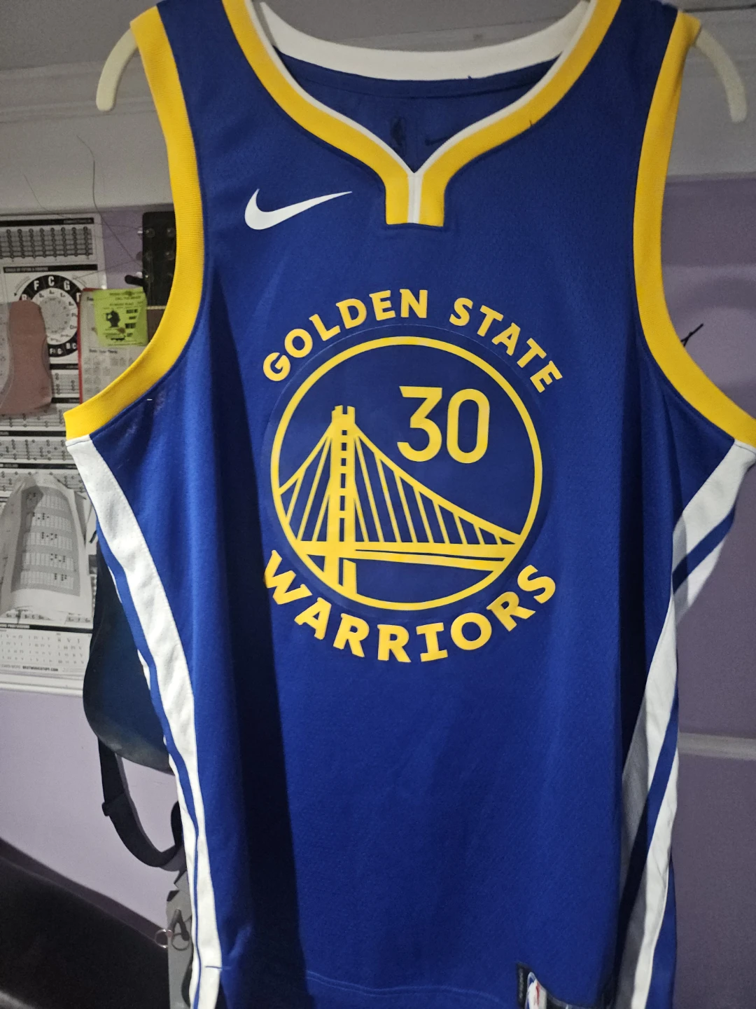 Golden State Warriors Curry #30 Basketball Jersey - photo 2