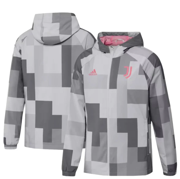 Adidas Juventus Graphic Windbreaker Size L