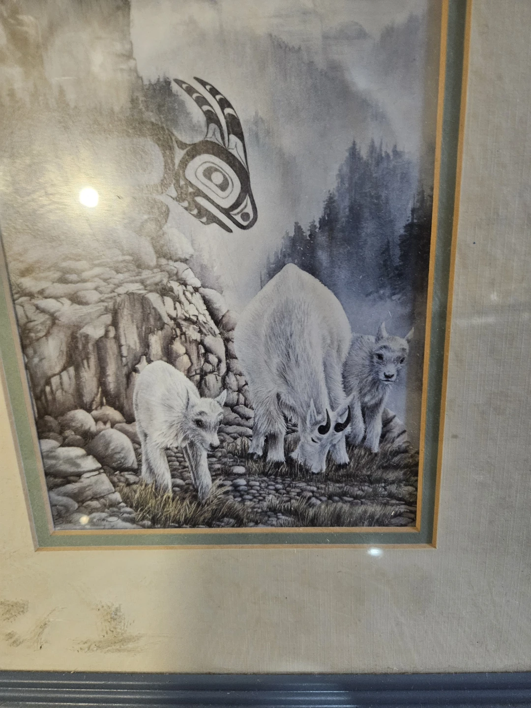 Sue Coleman "The Mountain Goat" Framed Print - photo 3