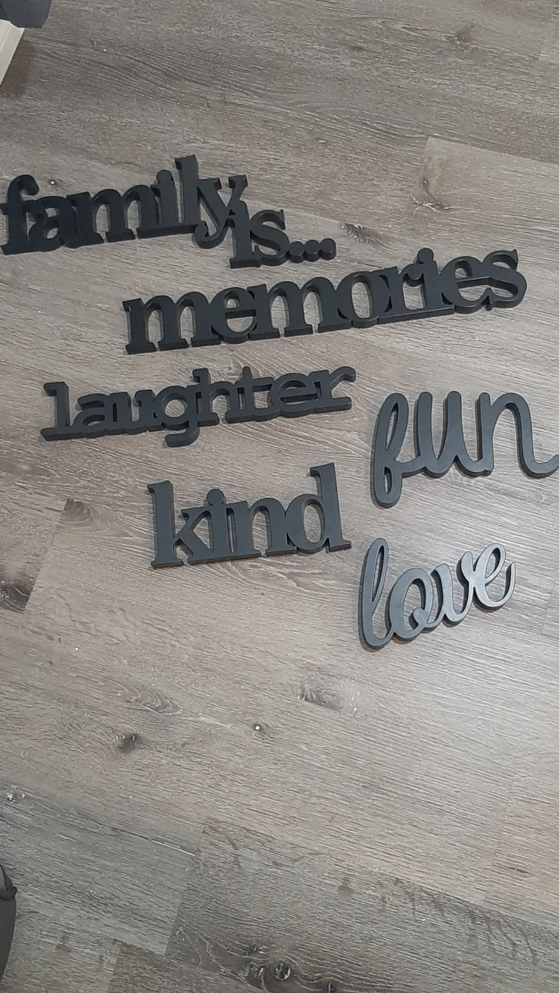 Wall decor Family is ...