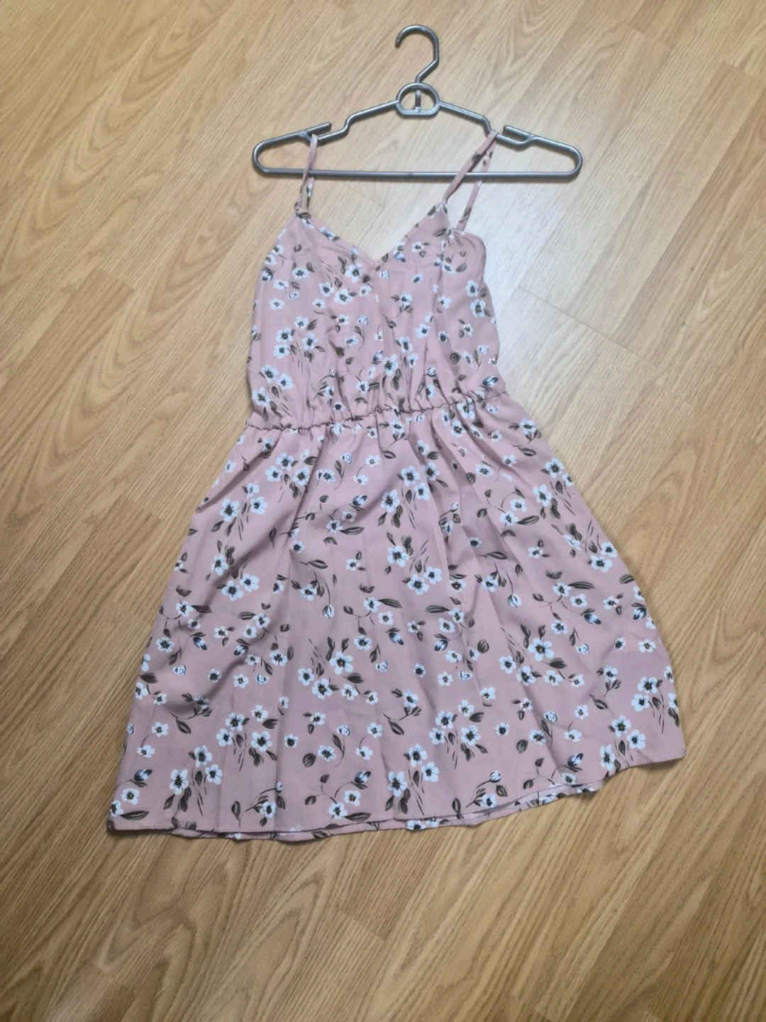 Shein Pink Floral Dress Size S