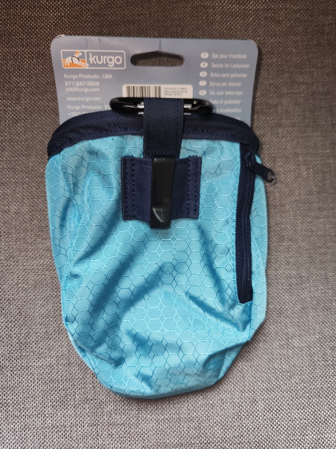Kurgo Go Stuff It Treat Bag ⚽ - photo 2