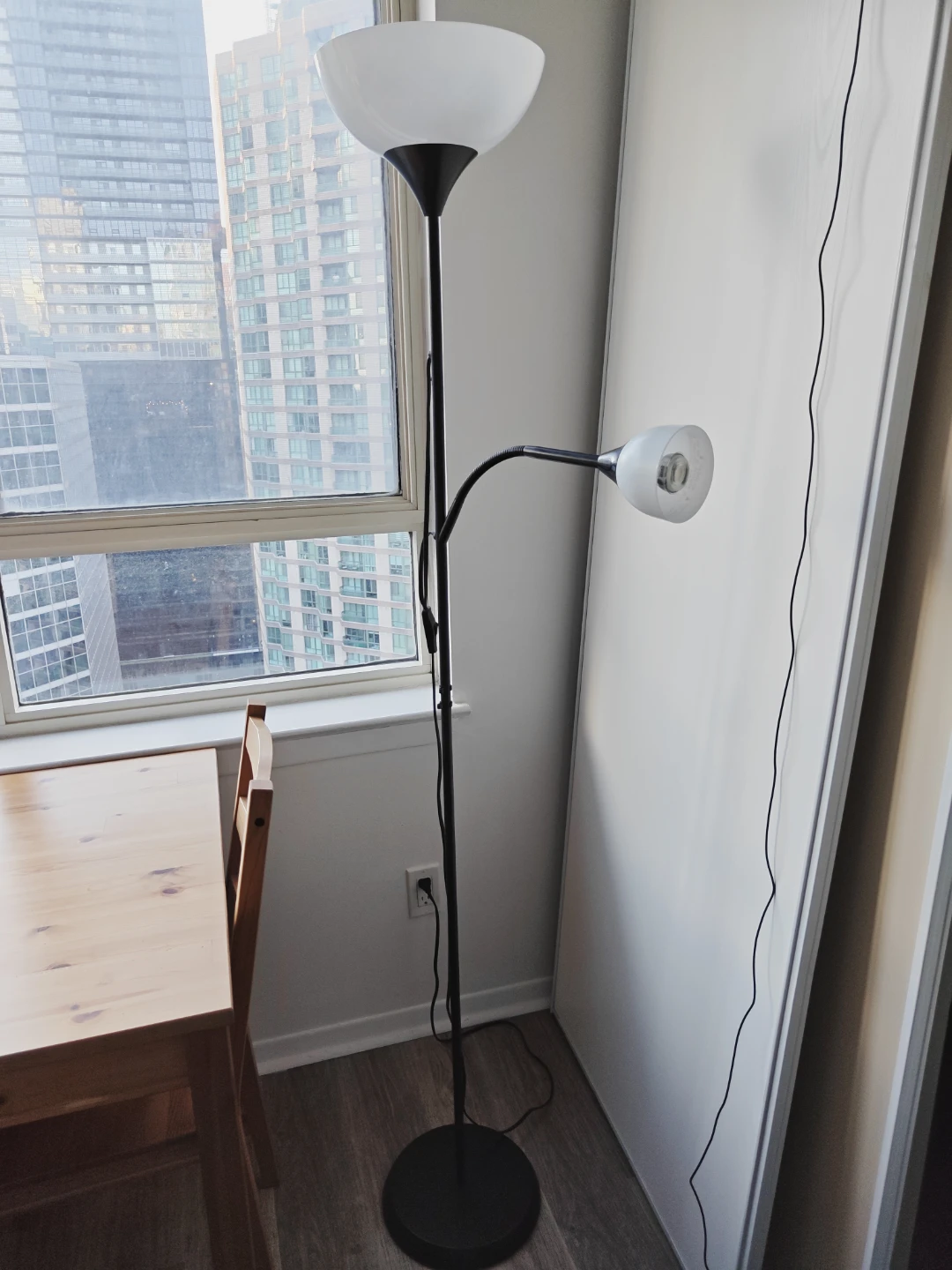 IKEA Black Floor Lamp