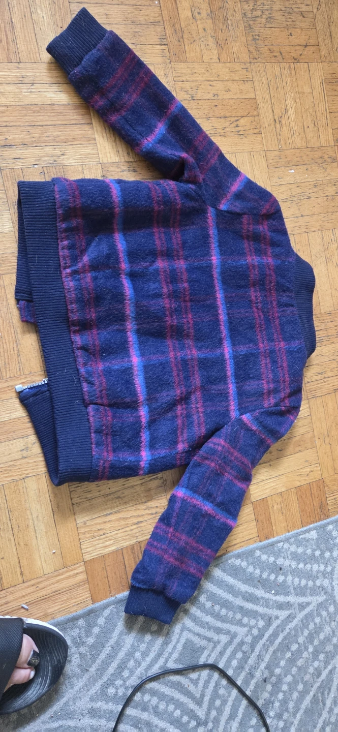 Tommy Hilfiger Plaid Bomber Jacket - Size 3T/B - photo 3