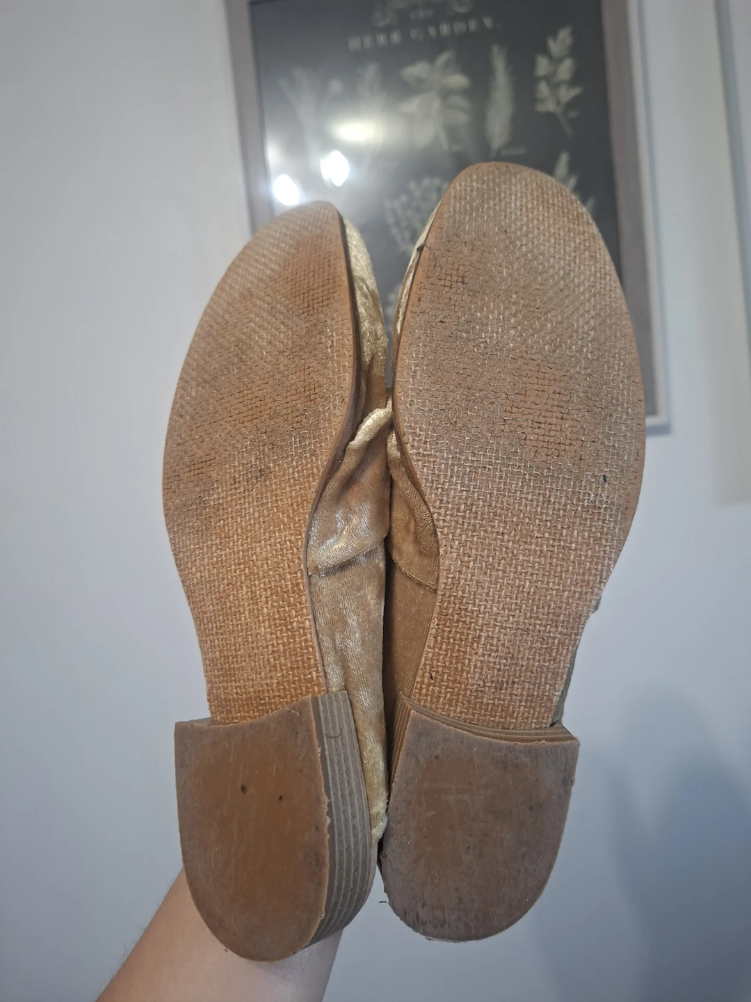 Free People  Mule Velvet Loafers/Flats (Size 38) - photo 4
