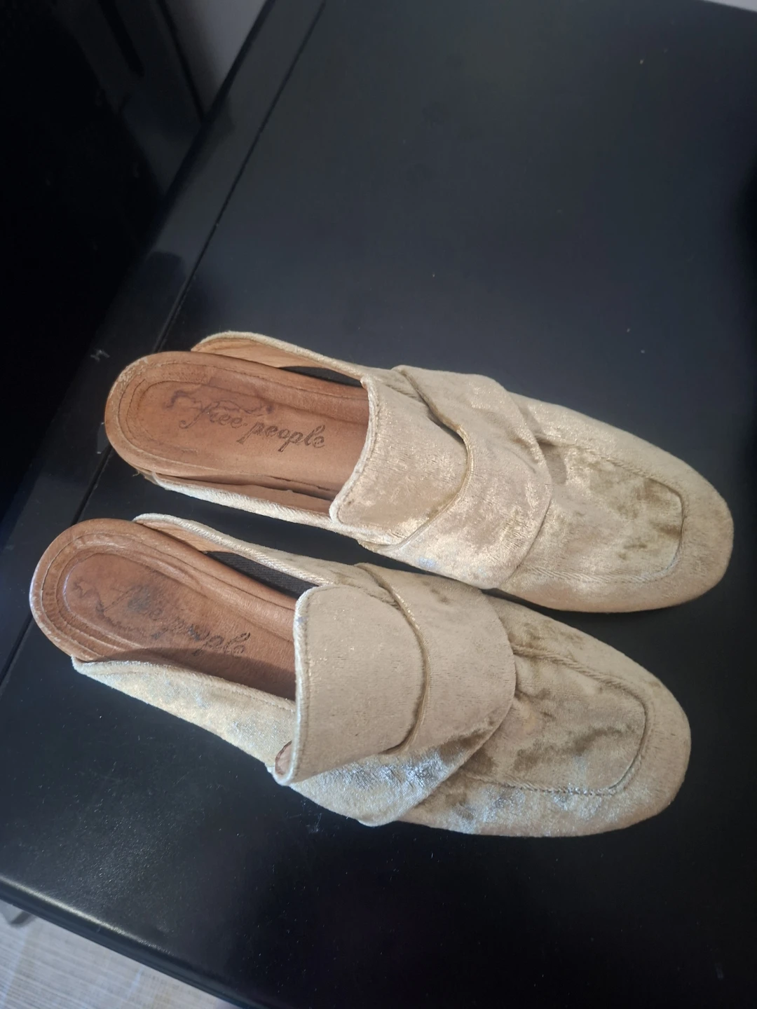 Free People  Mule Velvet Loafers/Flats (Size 38) - photo 5