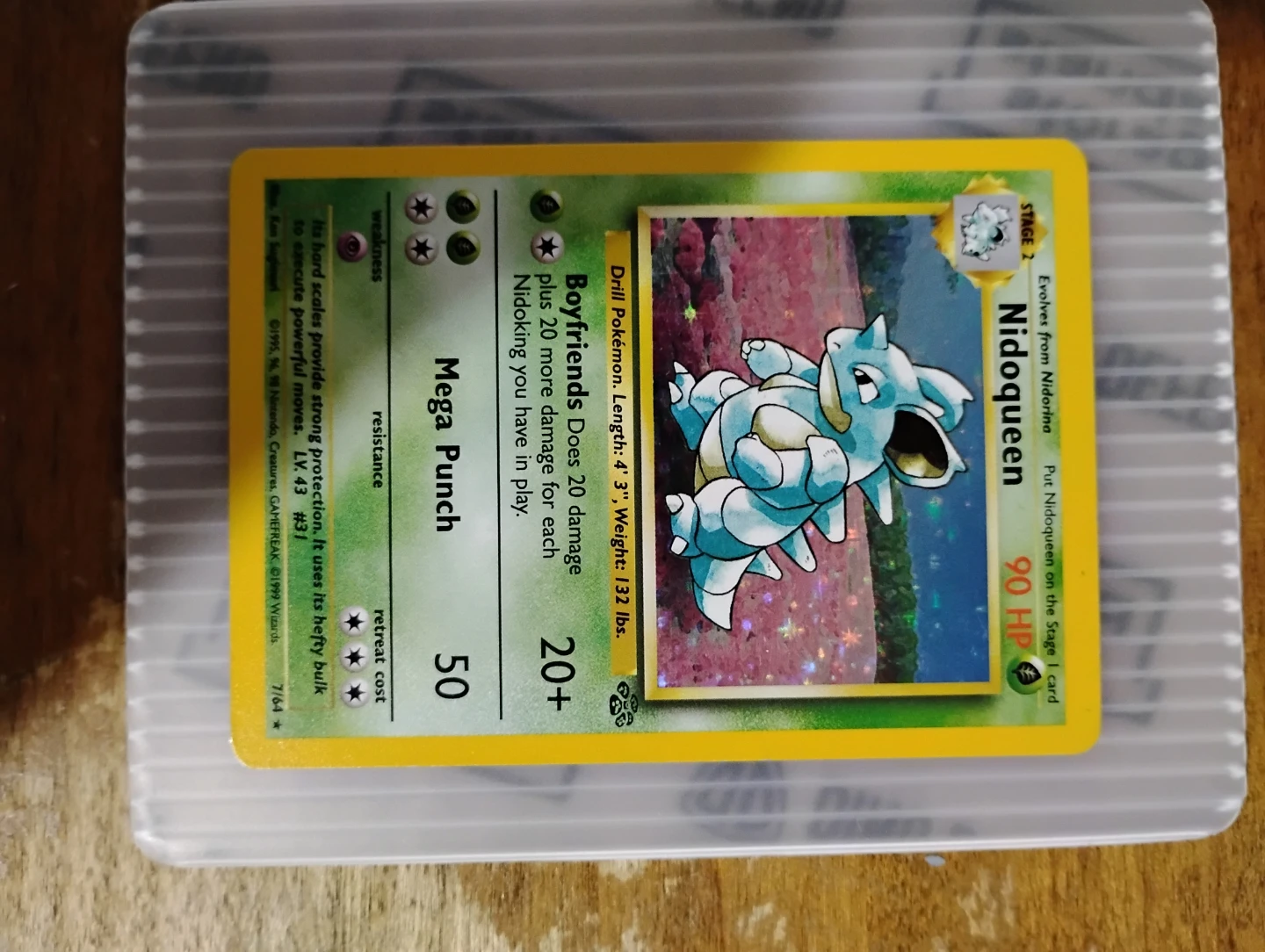 Holo Nidoqueen Jungle Unlimited.