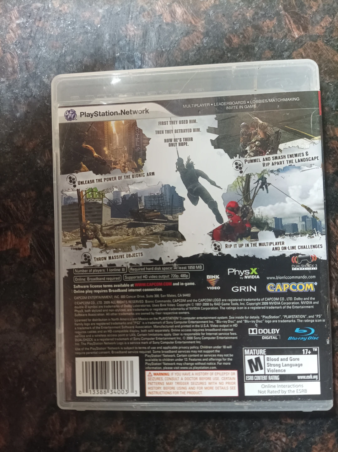 Bionic Commando PlayStation 3 Game - photo 2