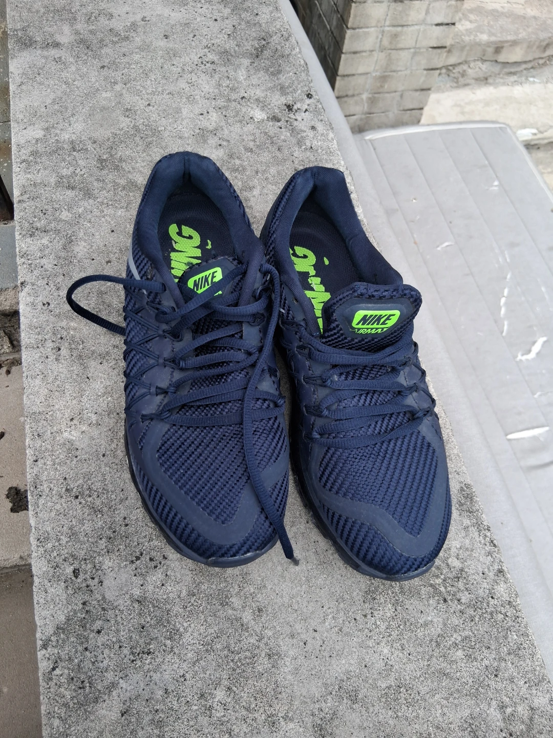 Nike Air Max Running Shoes - Navy Blue