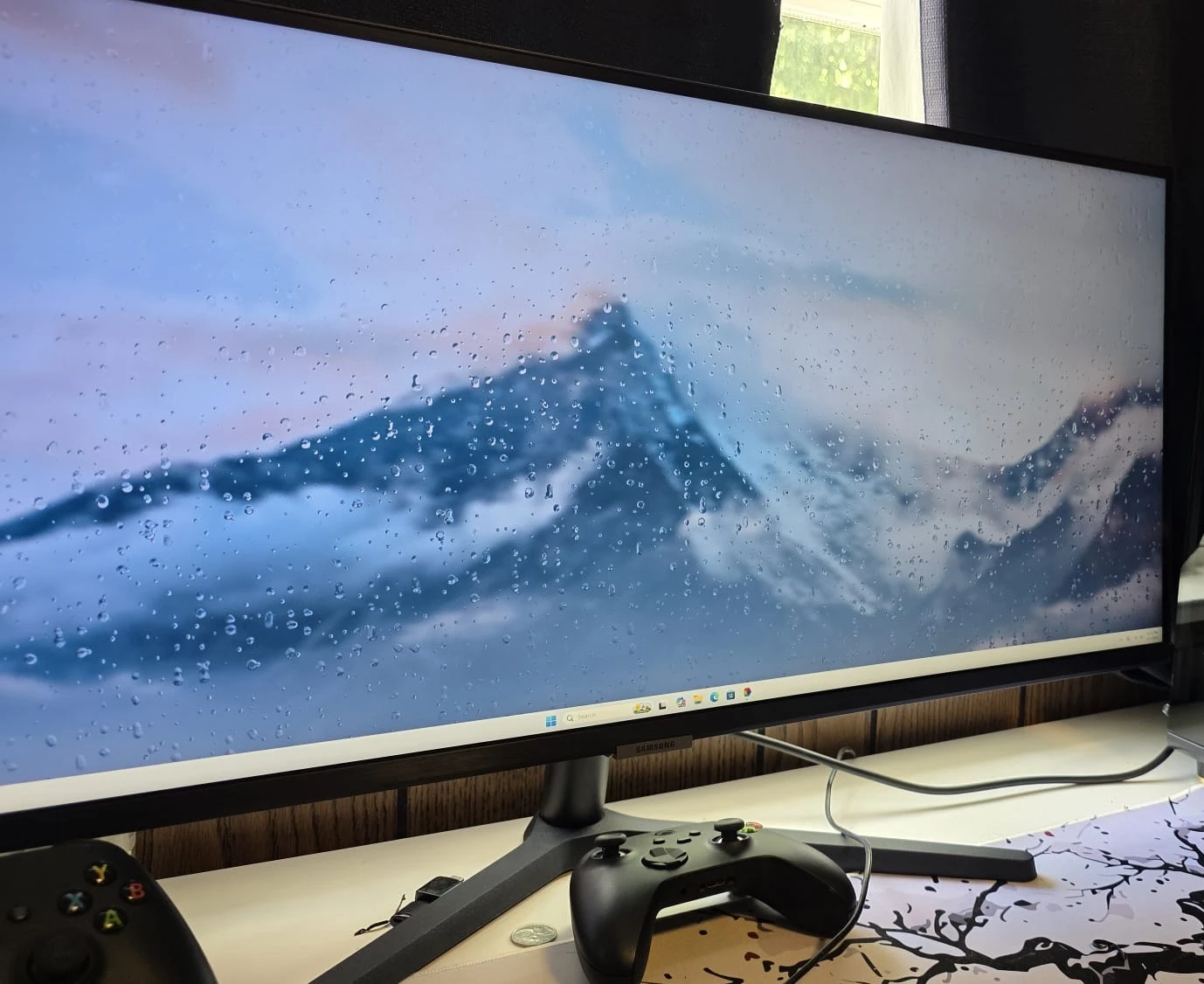 Samsung 34" Ultra-Wide Monitor (S34C504) - Like New, April 2023 - photo 2