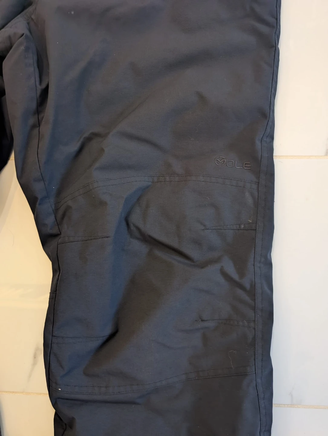 Mole Black Ski Snowboard Pants with Suspenders - Large - photo 5