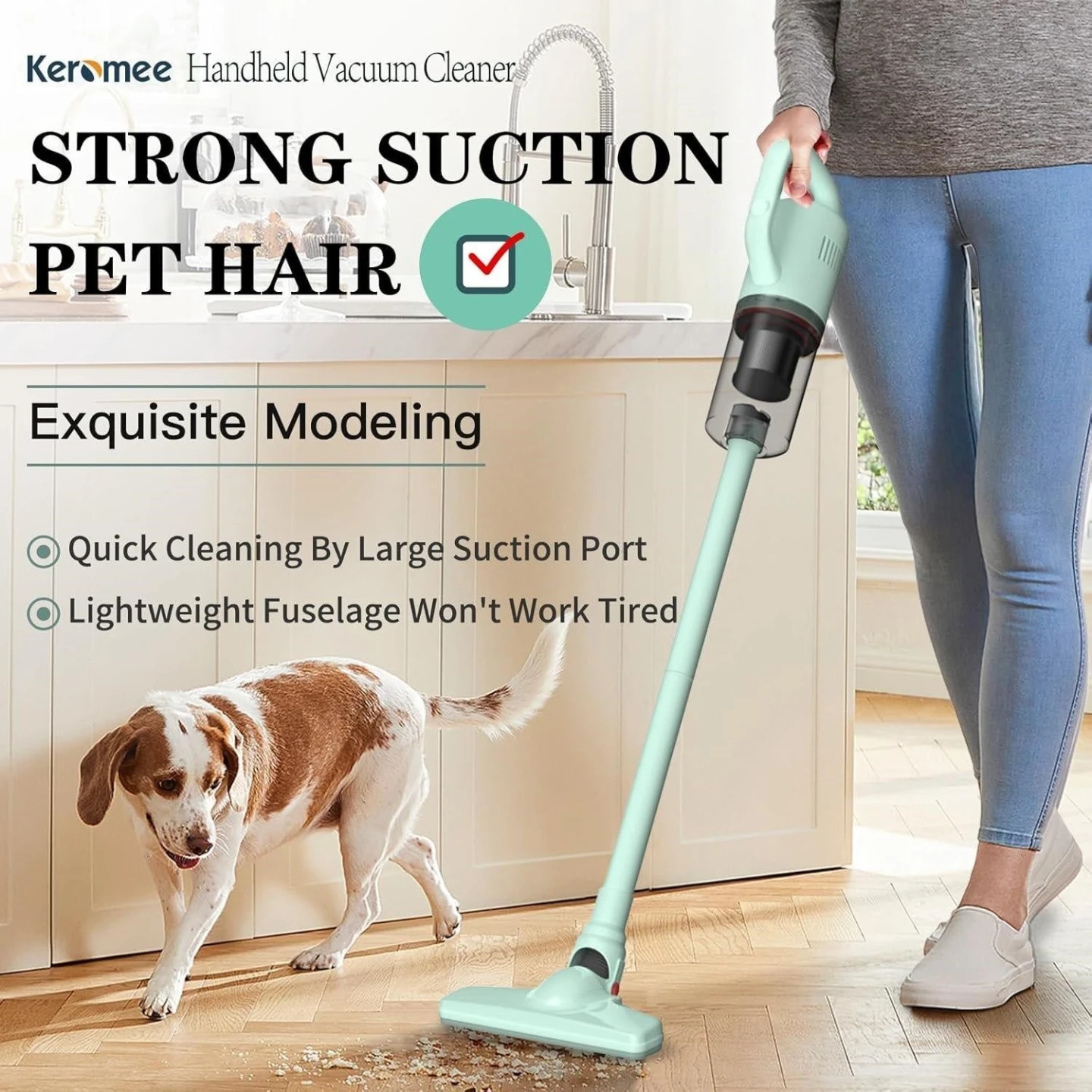 Keromee Handheld Vacuum Cleaner