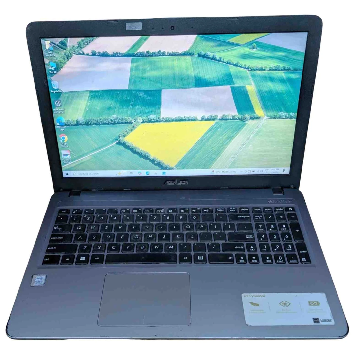 Asus 15" Vivobook i5-1035g1/8gb ram/256ssd hd