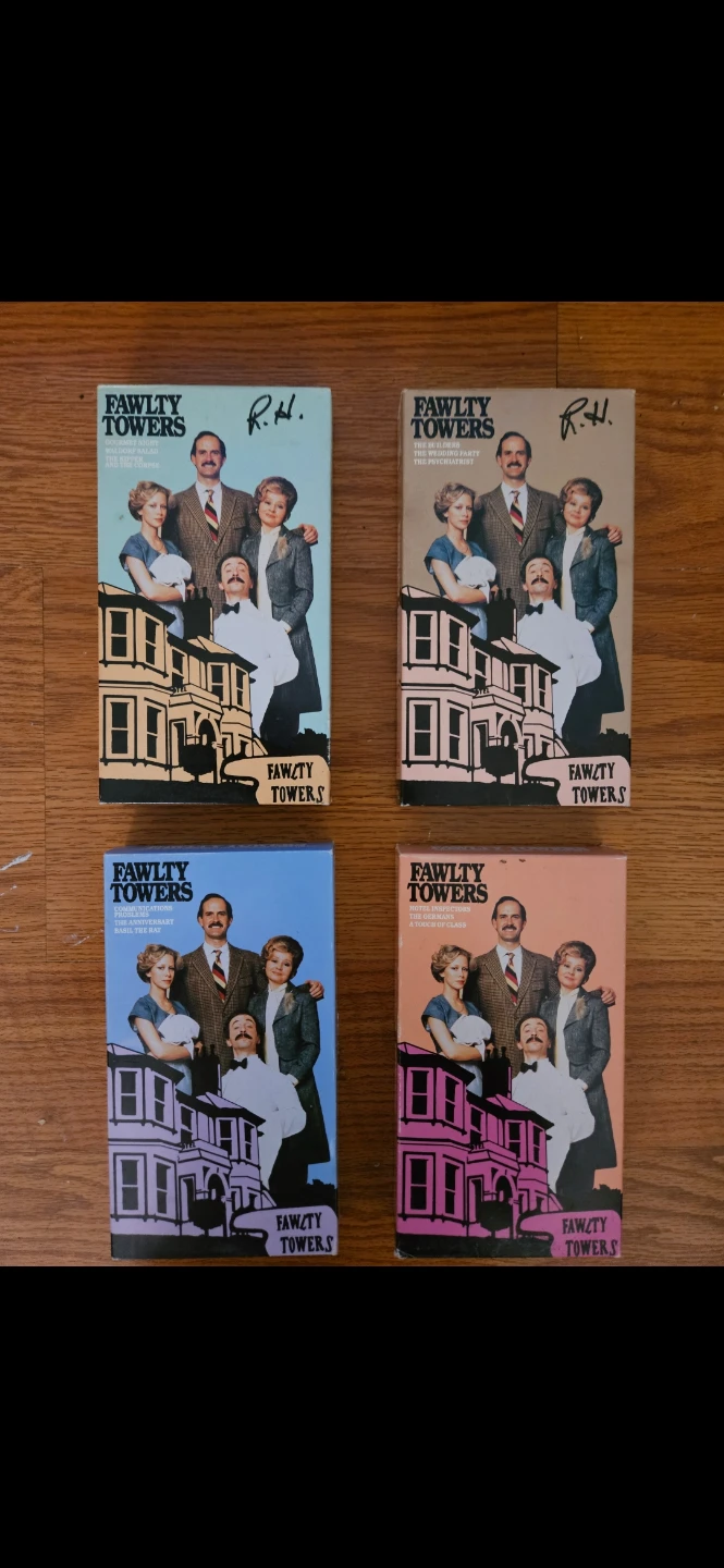 Faulty Towers VHS for sale.