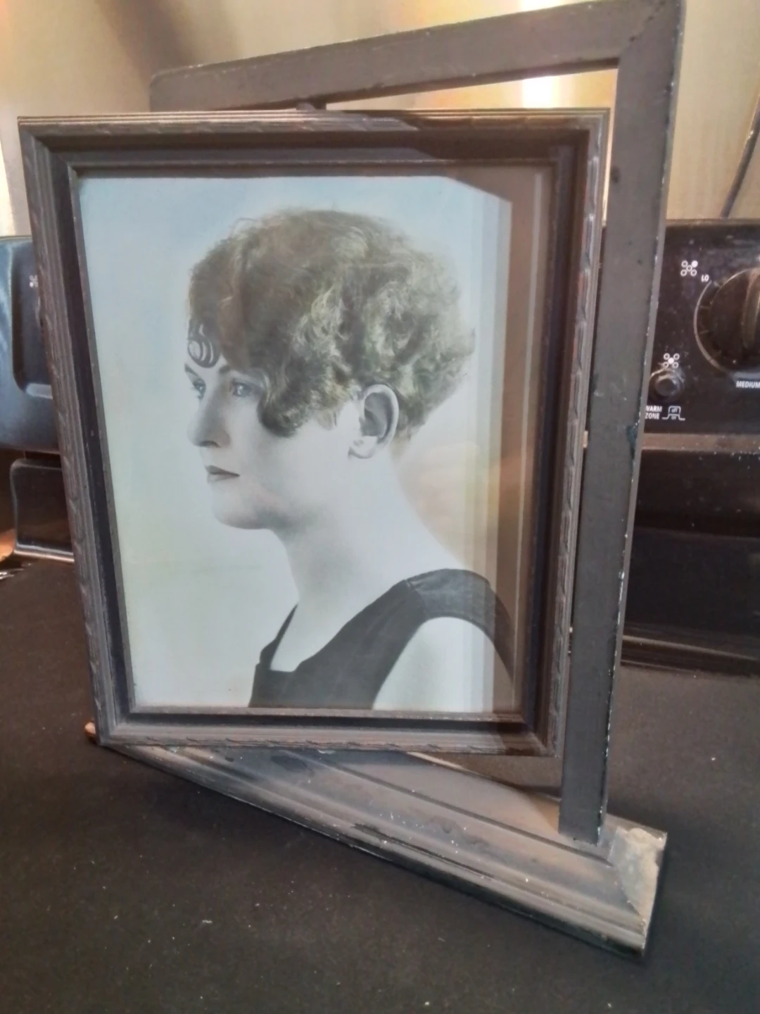 Rare Antique 1920s Art Deco Swinging Vanity Desk Frame