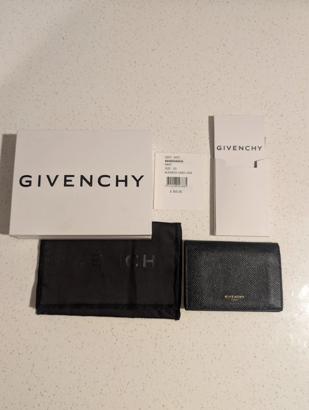 Givenchy Navy Card Holder Wallet *PLEASE READ DESCRIPTION ⚽ - photo 2