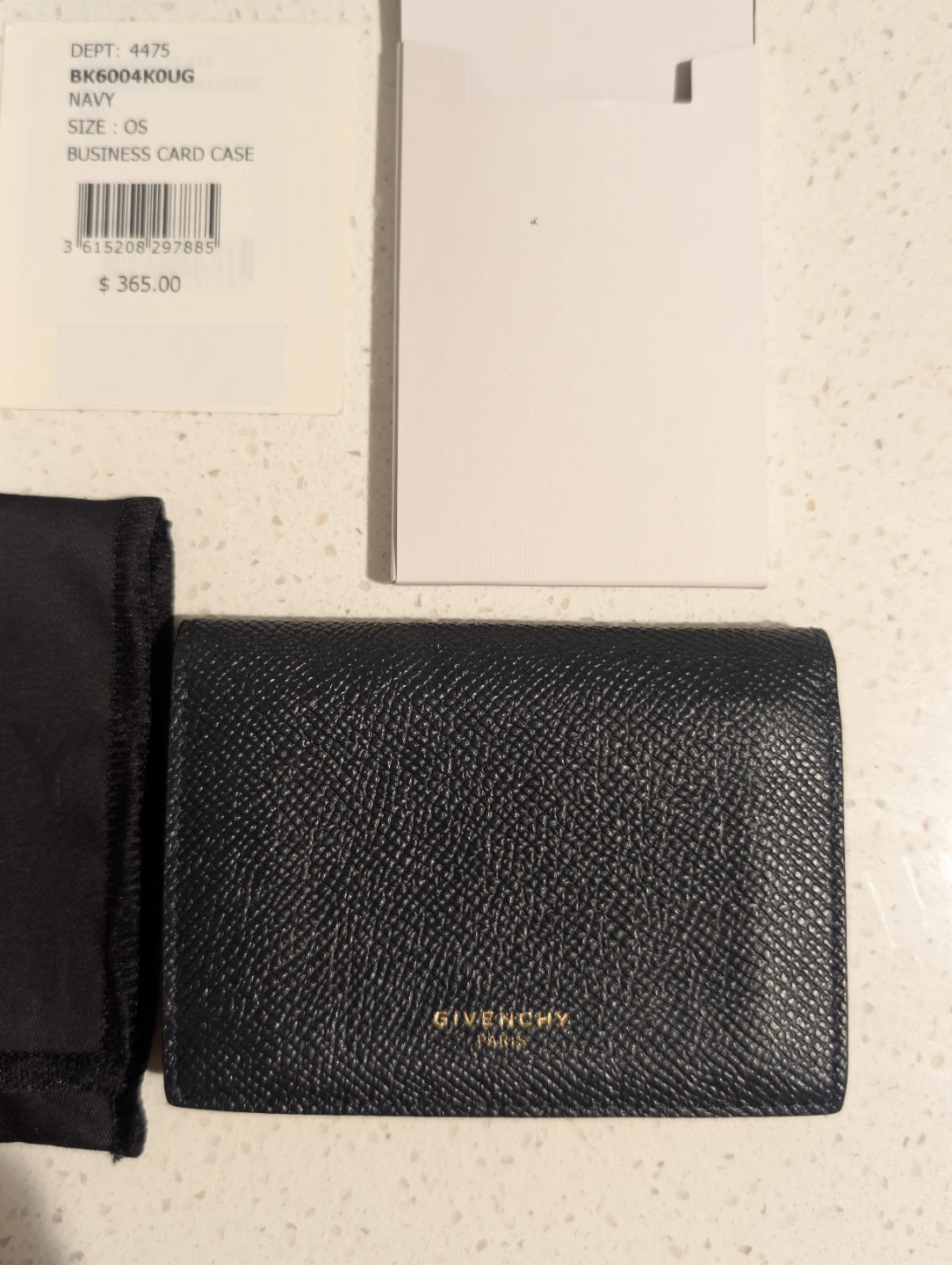 Givenchy Navy Card Holder Wallet *PLEASE READ DESCRIPTION ⚽ - photo 3