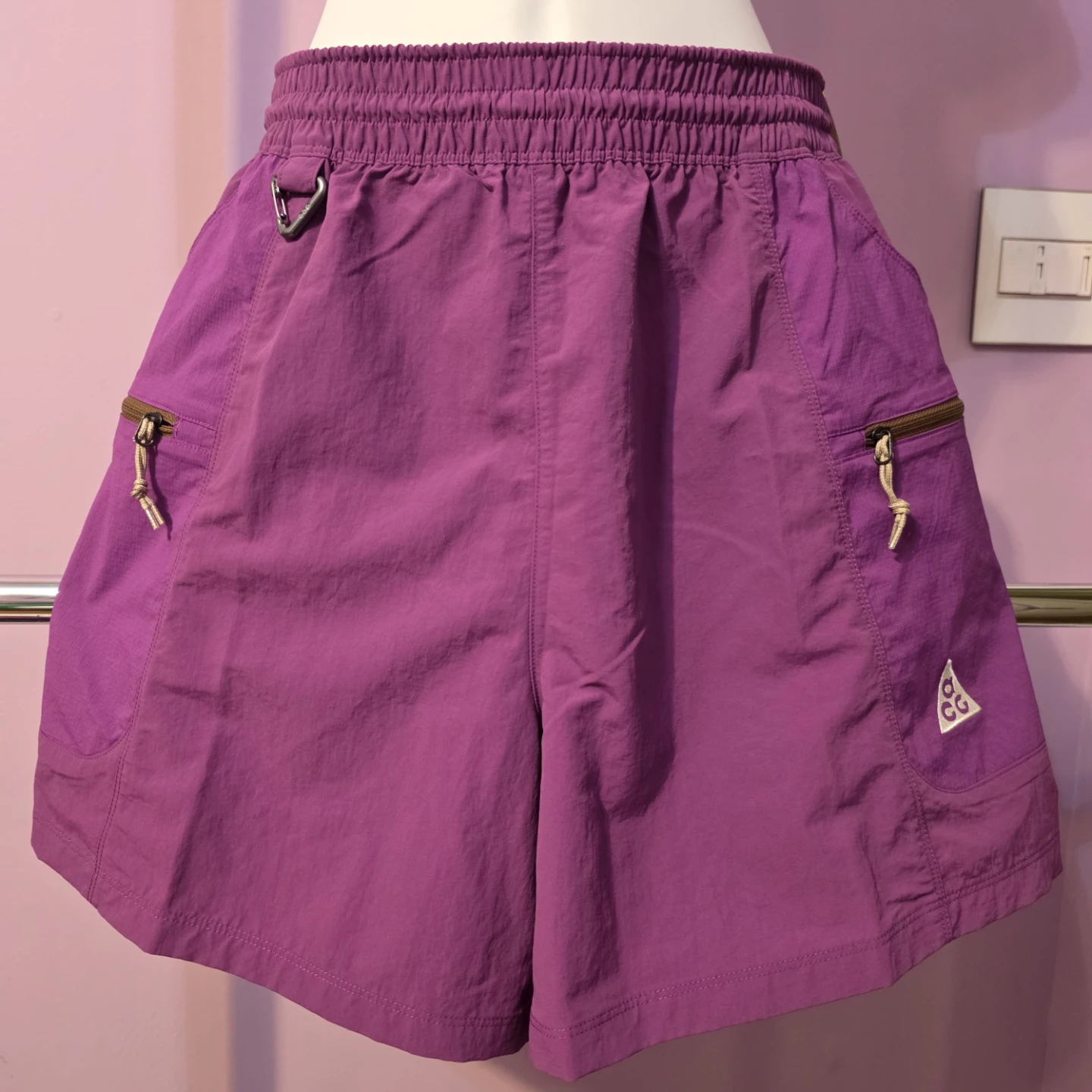Nike ACG "Death Bloom Texas" Women's Purple Shorts XS