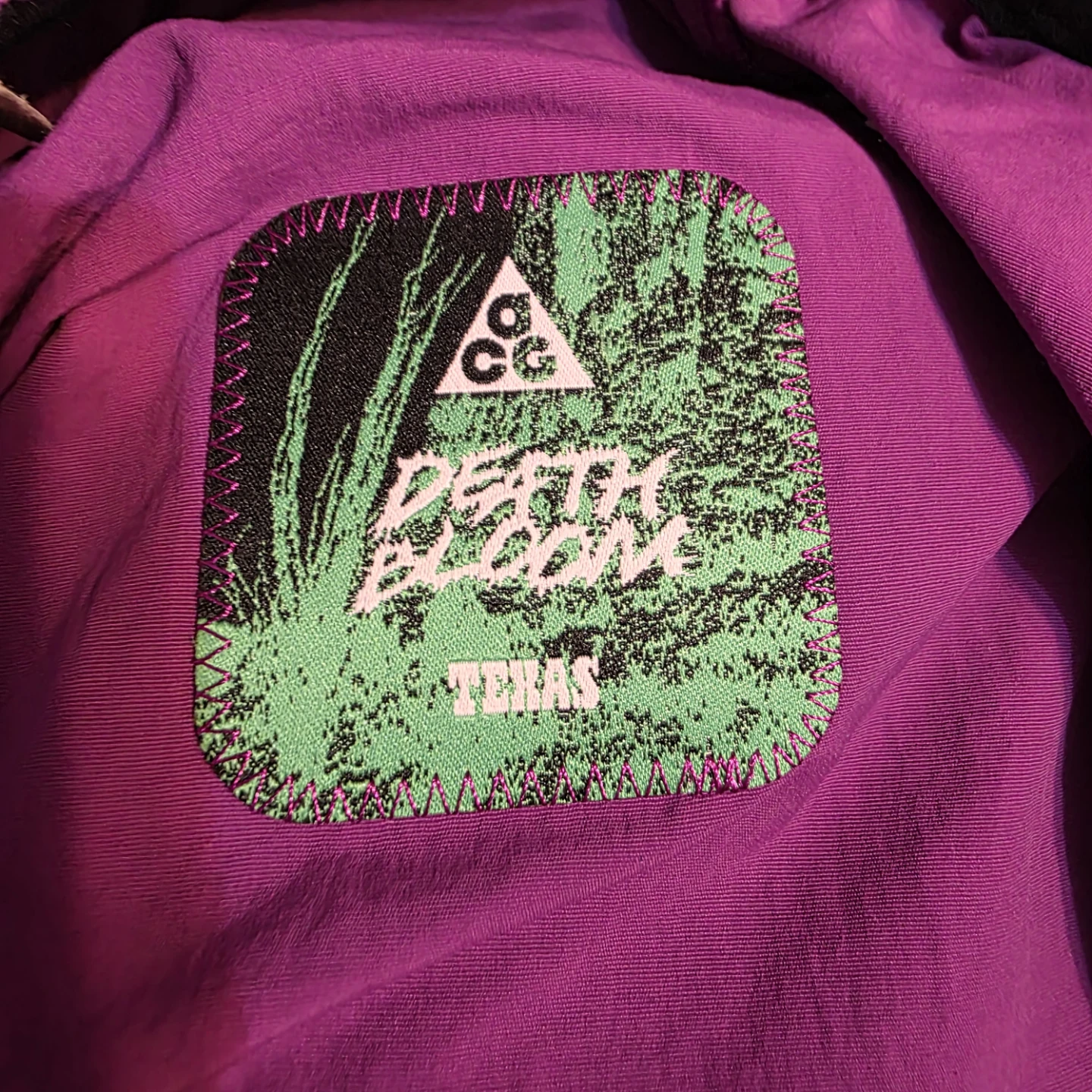 Nike ACG "Death Bloom Texas" Women's Purple Shorts XS - photo 3