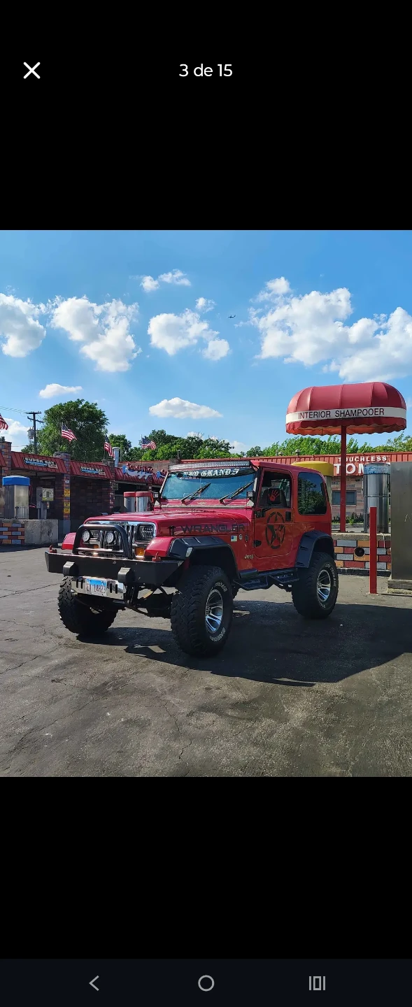 Red Jeep Wrangler - photo 5