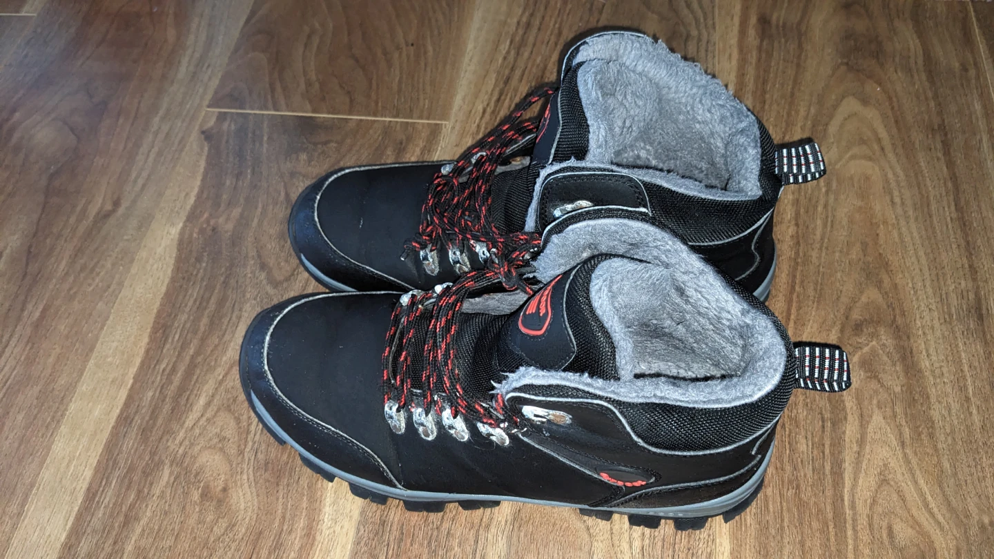 Black "Outdoor" Boots (Sole has pinholes) - photo 2